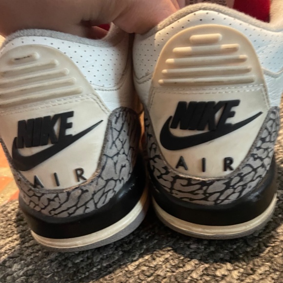 Nike Air Jordan III 3 Retro White Cement Reimagined - Picture 2 of 4